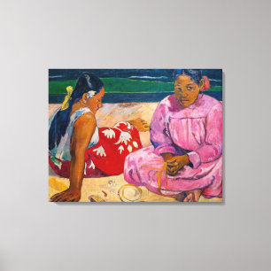 Paul Gauguin - Tahitian Women on the Beach Canvas Print