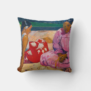 Paul Gauguin - Tahitian Women on the Beach Cushion