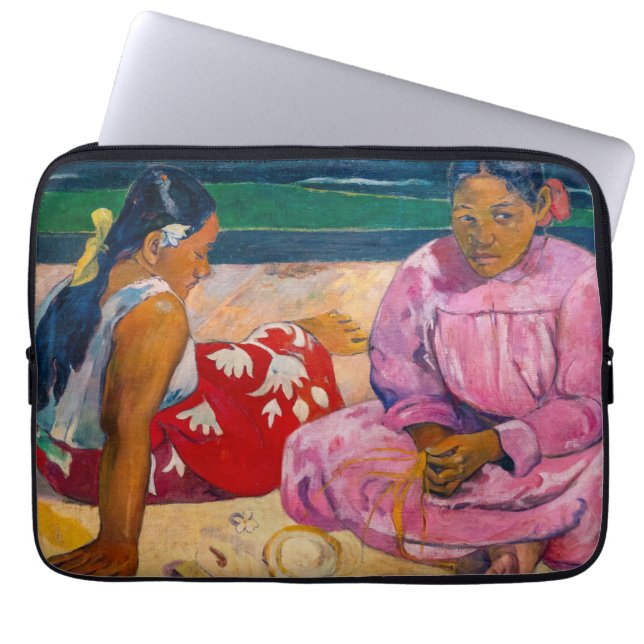 Paul Gauguin - Tahitian Women on the Beach Laptop Sleeve (Front)