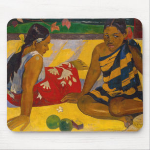 Paul Gauguin - Tahitian Women / Parau Api Mouse Mat
