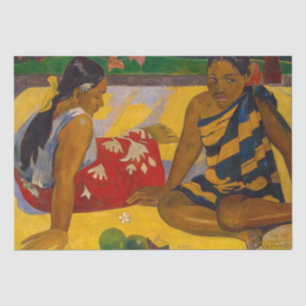 Paul Gauguin - Tahitian Women / Parau Api Tissue Paper