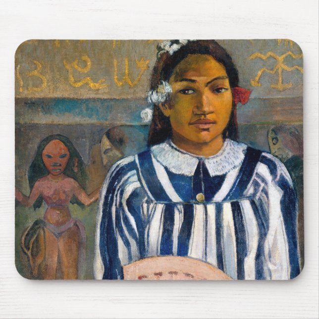 Paul Gauguin - The Ancestors of Tehamana Mouse Mat (Front)