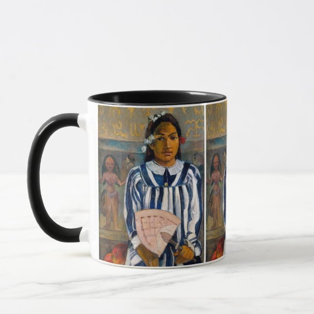 Paul Gauguin - The Ancestors of Tehamana Mug (Left)