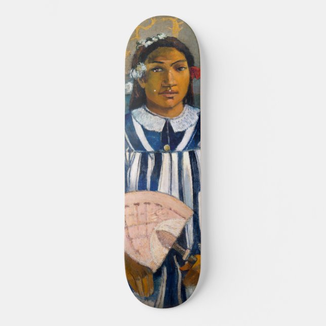 Paul Gauguin - The Ancestors of Tehamana Skateboard (Front)