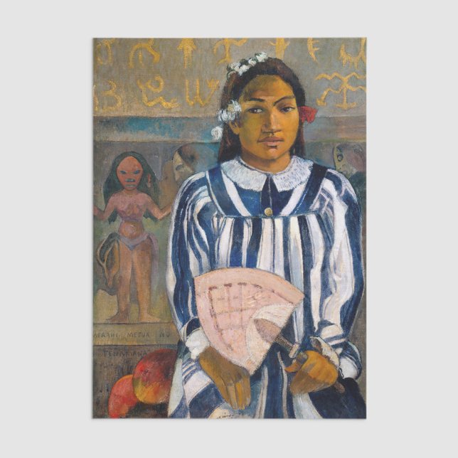 Paul Gauguin - The Ancestors of Tehamana Tissue Paper (Creator Uploaded)