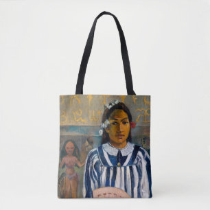 Paul Gauguin - The Ancestors of Tehamana Tote Bag