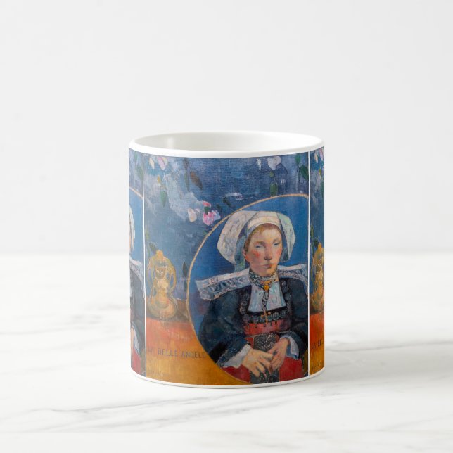 Paul Gauguin - The Beautiful Angel, Pont-aven Coffee Mug (Center)