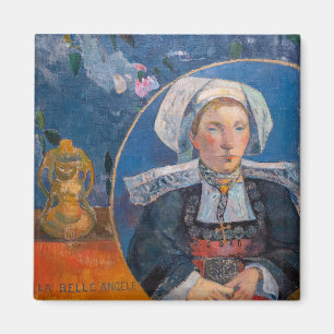 Paul Gauguin - The Beautiful Angel, Pont-aven Magnet