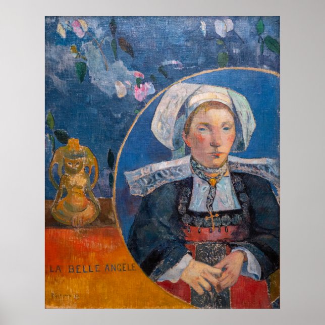 Paul Gauguin - The Beautiful Angel, Pont-aven Poster (Front)