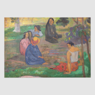 Paul Gauguin - The Conversation / Les Parau Parau Tissue Paper