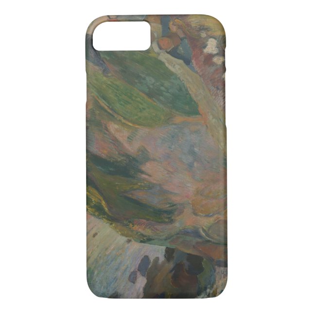 Paul Gauguin - The Flageolet Player on the Cliff Case-Mate iPhone Case (Back)