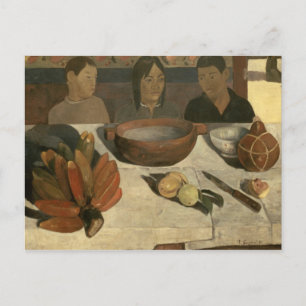 Paul Gauguin   The Meal , 1891 Postcard