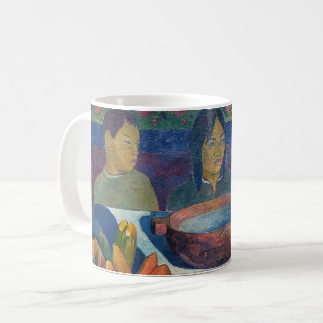 Paul Gauguin - The Meal / Bananas Coffee Mug (Front Left)