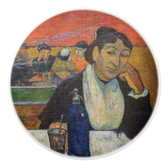 Paul Gauguin - The Night Cafe, Arles Ceramic Knob (Front)