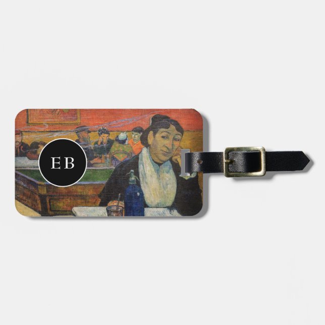 Paul Gauguin - The Night Cafe, Arles Luggage Tag (Front Horizontal)