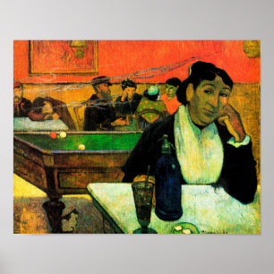  Paul Gauguin: The Night Cafe, Arles Poster