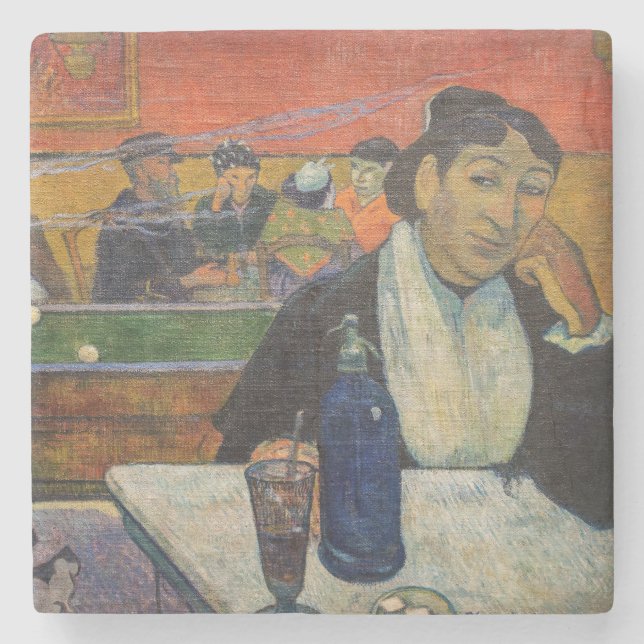 Paul Gauguin - The Night Cafe, Arles Stone Coaster (Front)
