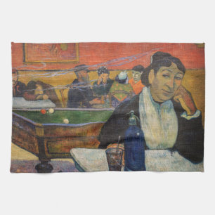 Paul Gauguin - The Night Cafe, Arles Tea Towel