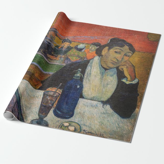 Paul Gauguin - The Night Cafe, Arles Wrapping Paper (Unrolled)
