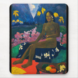 Paul Gauguin, The seed of areoi Mouse Mat