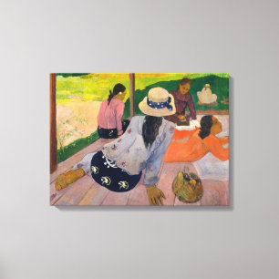 Paul Gauguin   The Siesta Canvas Print