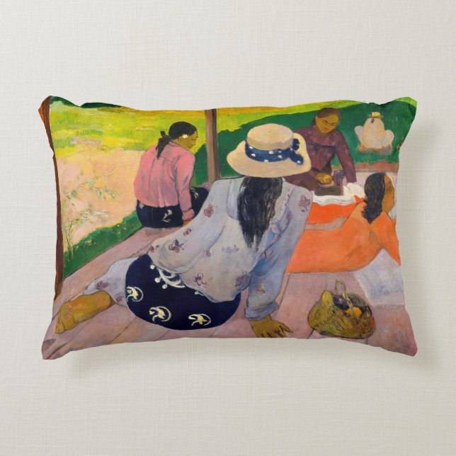 Paul Gauguin - The Siesta Decorative Cushion (Front)