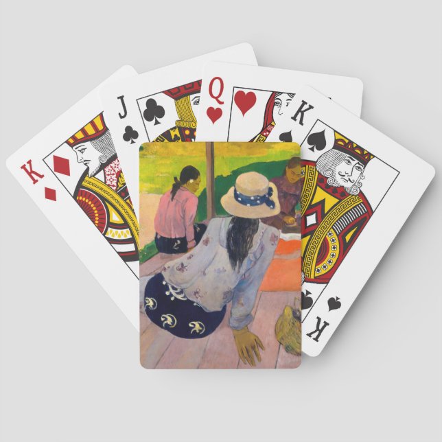Paul Gauguin - The Siesta Playing Cards (Back)