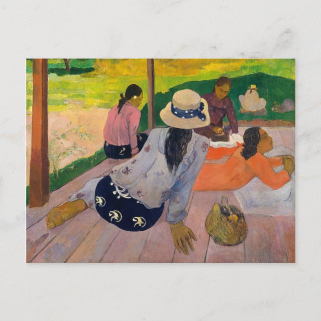 Paul Gauguin | The Siesta Postcard (Front)