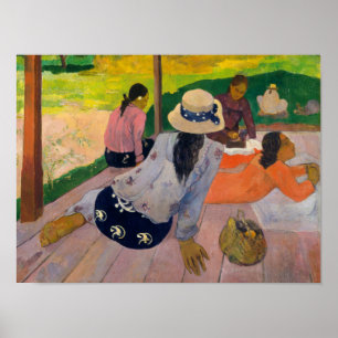 Paul Gauguin   The Siesta Poster