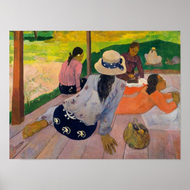 Paul Gauguin | The Siesta Poster (Front)