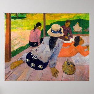 Paul Gauguin - The Siesta Poster