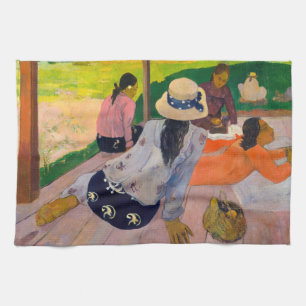 Paul Gauguin - The Siesta Tea Towel
