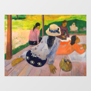 Paul Gauguin - The Siesta Window Cling