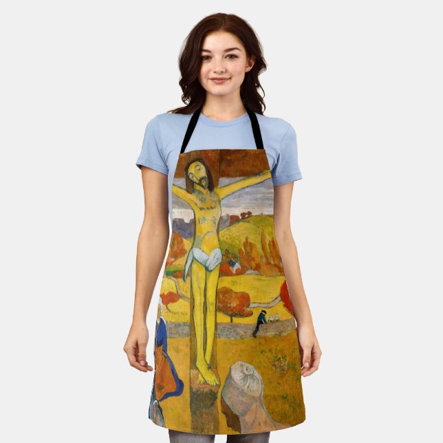 Paul Gauguin - The Yellow Christ Apron (Worn)
