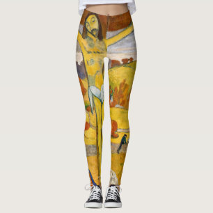 Paul Gauguin - The Yellow Christ Leggings
