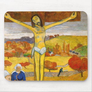 Paul Gauguin - The Yellow Christ Mouse Mat