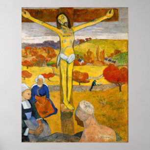 Paul Gauguin - The Yellow Christ Poster