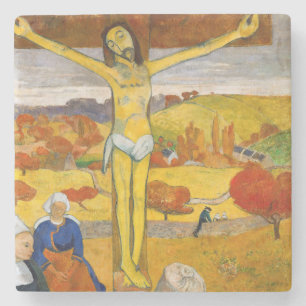 Paul Gauguin - The Yellow Christ Stone Coaster