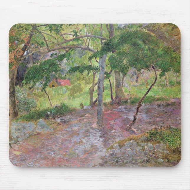 Paul Gauguin | Tropical Landscape, Martinique, 188 Mouse Mat (Front)