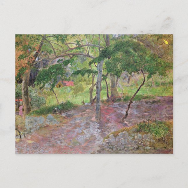 Paul Gauguin | Tropical Landscape, Martinique, 188 Postcard (Front)