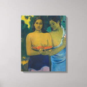 Paul Gauguin - Two Tahitian Women Canvas Print