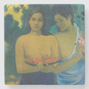 Paul Gauguin - Two Tahitian Women Stone Coaster