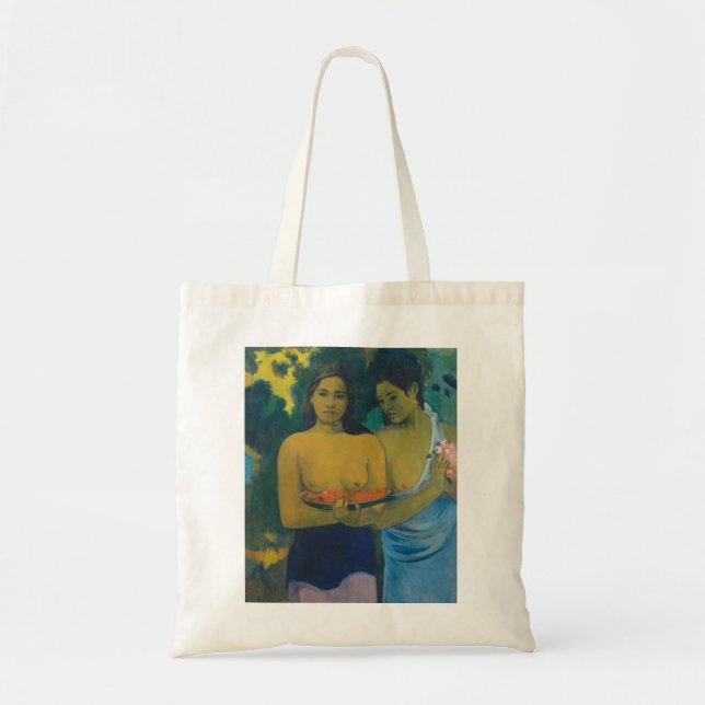 Paul Gauguin - Two Tahitian Women Tote Bag (Front)