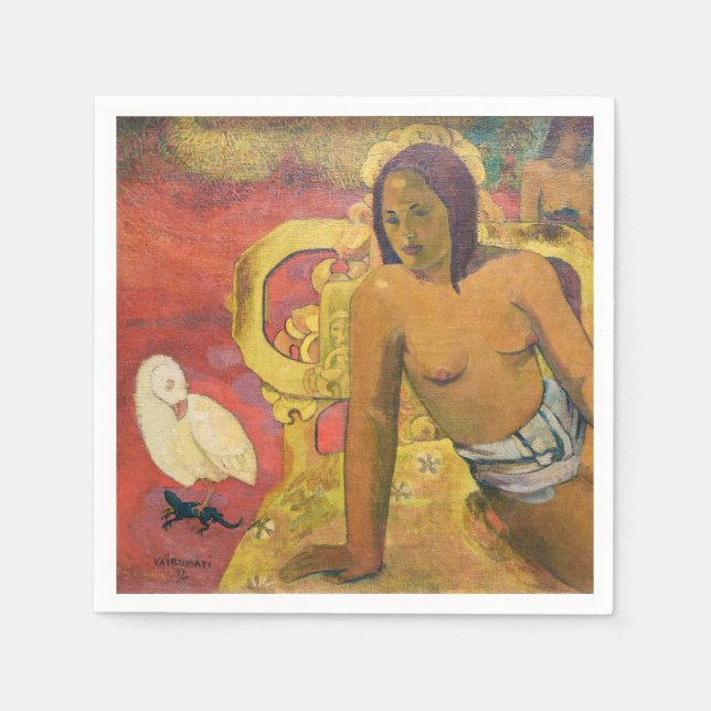 Paul Gauguin - Vairumati Napkin (Front)
