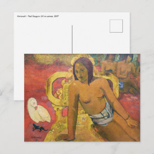 Paul Gauguin - Vairumati Postcard