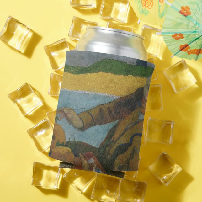 Paul Gauguin Vincent van Gogh painting sunflowers  Can Cooler (In Situ Summer)
