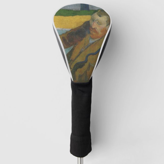 Paul Gauguin Vincent van Gogh painting sunflowers  Golf Head Cover (Front)
