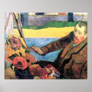 Paul Gauguin Vincent van Gogh Poster