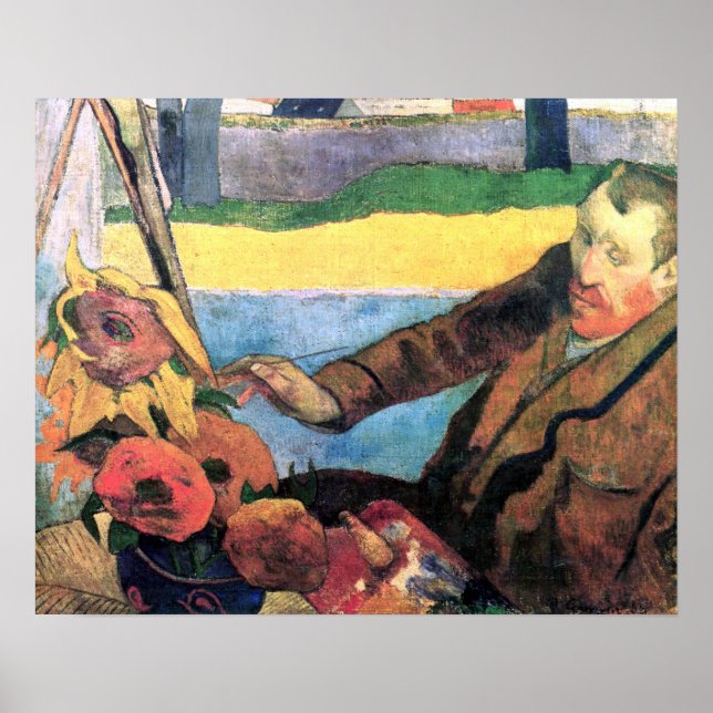 Paul Gauguin Vincent van Gogh Poster (Front)