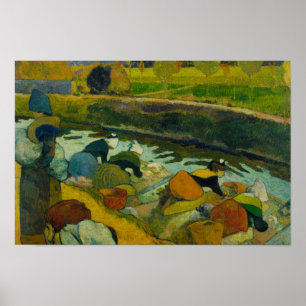 Paul Gauguin - Washerwomen Poster